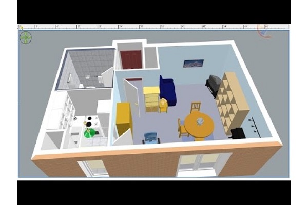 phần mềm thiết kế nhà 3D Sweet Home