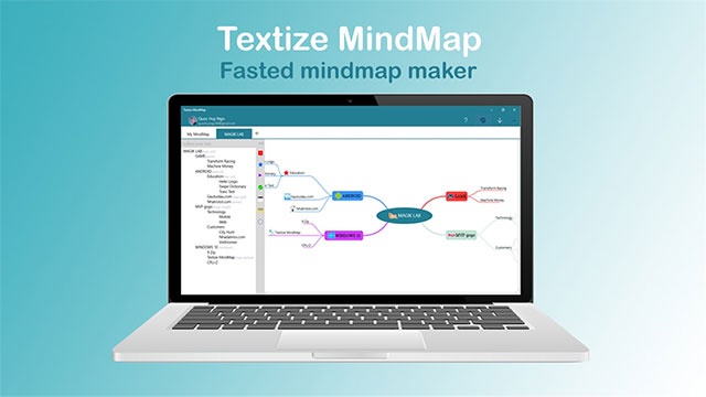 Textize phần mềm MindMap