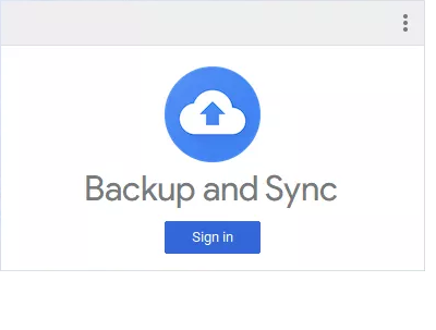Google backup and sync