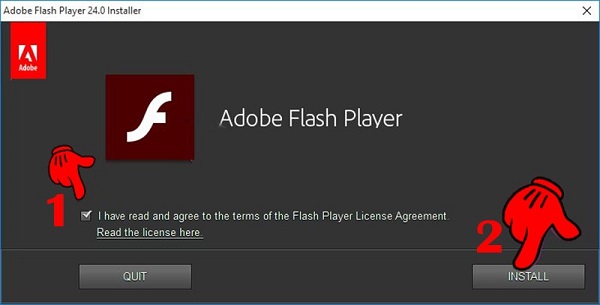 tải Adobe Flash Player 