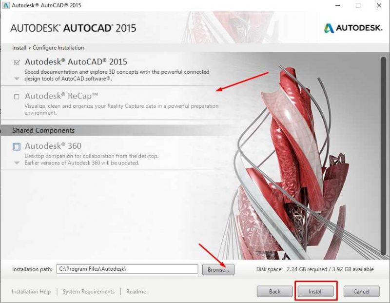 tải phần mềm autocad 2015 5