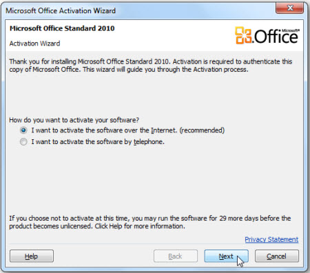 nâng cấp Microsoft Office 2007 lên 2010