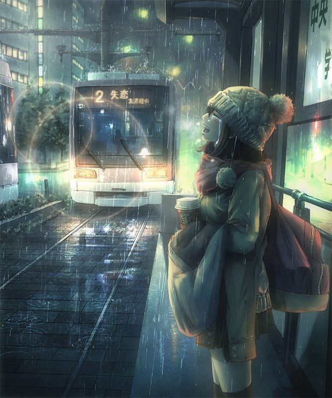 Hình ảnh anime khóc đẹp