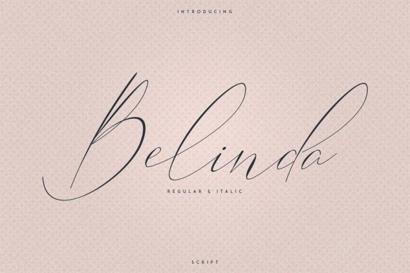 Font chữ Belinda