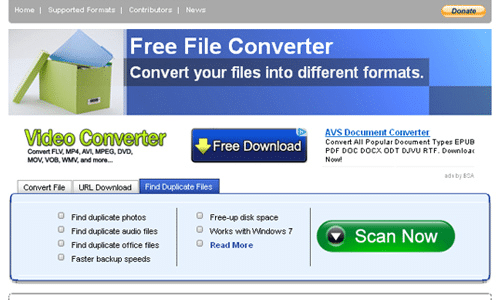 Phần mềm chuyển pdf sang word không lỗi font Freefileconvert