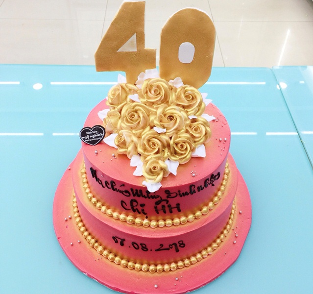 Bánh sinh nhật 40 tuổi Bánh sinh nhật 40 tuổi ý nghĩa