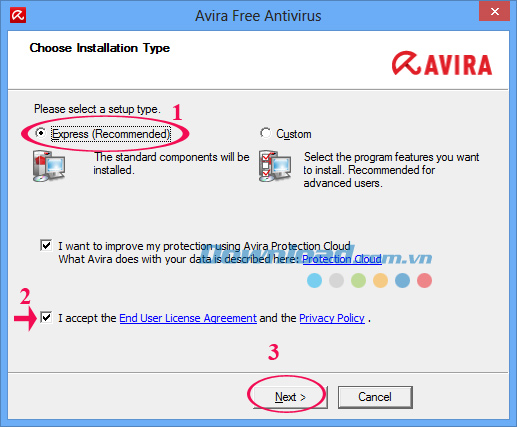 Hướng dẫn cài đặt và sử dụng Avira Free AntiVirus diệt Virus