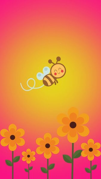 ảnh con ong cute đáng yêu