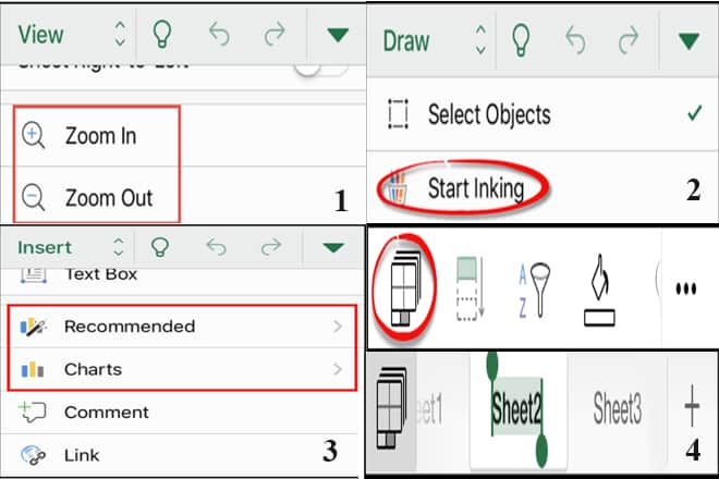 Hướng dẫn sử dụng Excel trên điện thoại các tính năng cơ bản