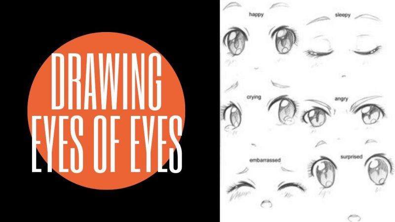 Cách vẽ chibi đơn giản : Vẽ kĩ mắt cho nhân vật