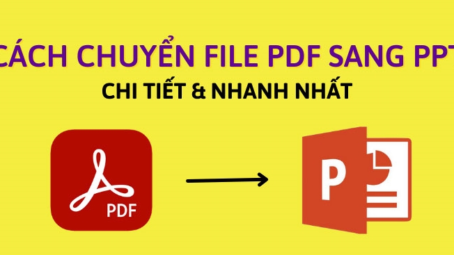 chuyển file pdf sang ppt