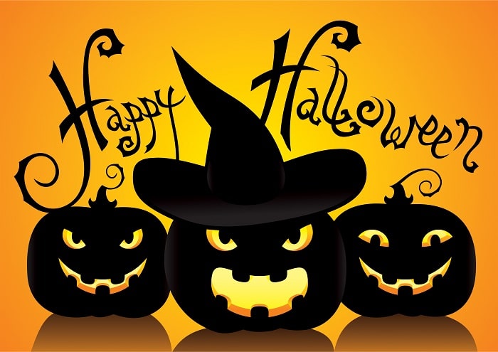 Font chữ Halloween việt hóa được dùng làm áp phích, tờ rơi hay biểu ngữ