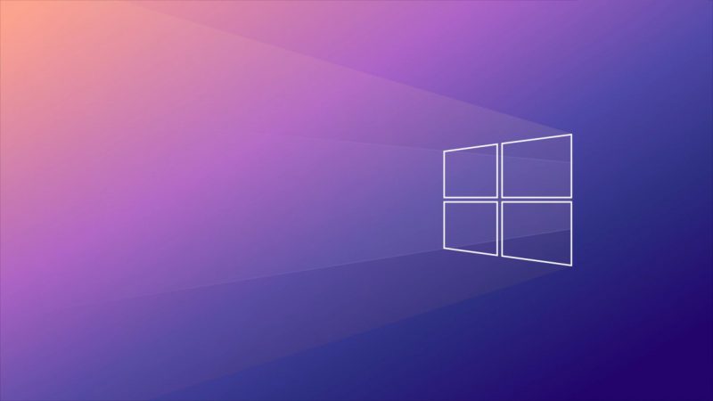 Hình nền mặc định Windows 10 màu tím đẹp nhất