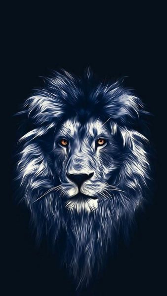 hình nền sư tử xanh