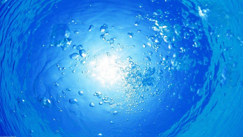 Hình nền xanh vòng xoáy nước