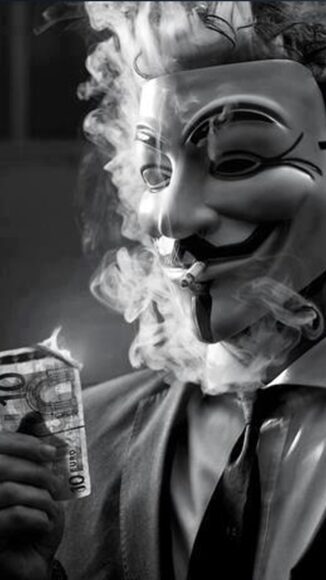 hình ảnh hacker, Anonymous phong cách cool ngầu