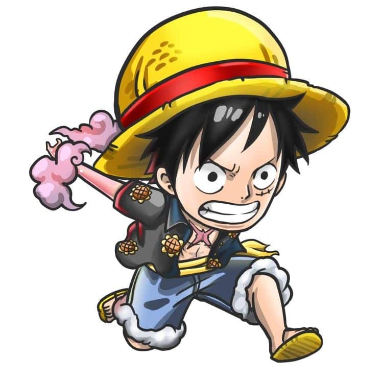 Hình One Piece Luffy cute ngầu độc đáo nhất