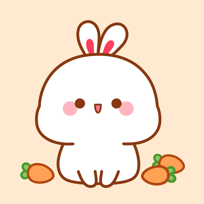 Top hình thỏ Chibi Cute, dễ thương nhất