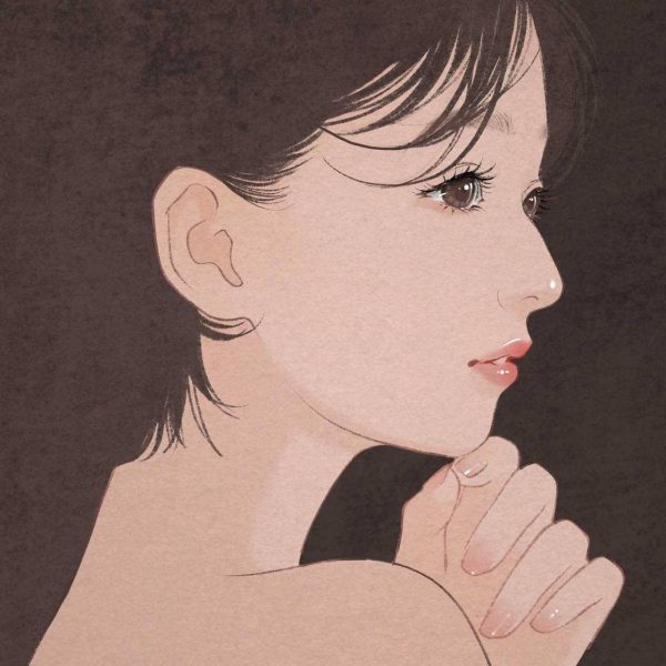 avatar cho con gái đẹp- hình vẽ góc nghiêng