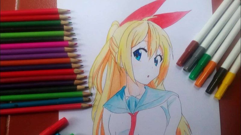 Cách vẽ anime nữ đẹp
