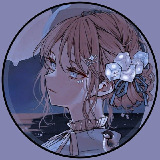 hình avatar anime nữ lạnh lùng, vô cảm