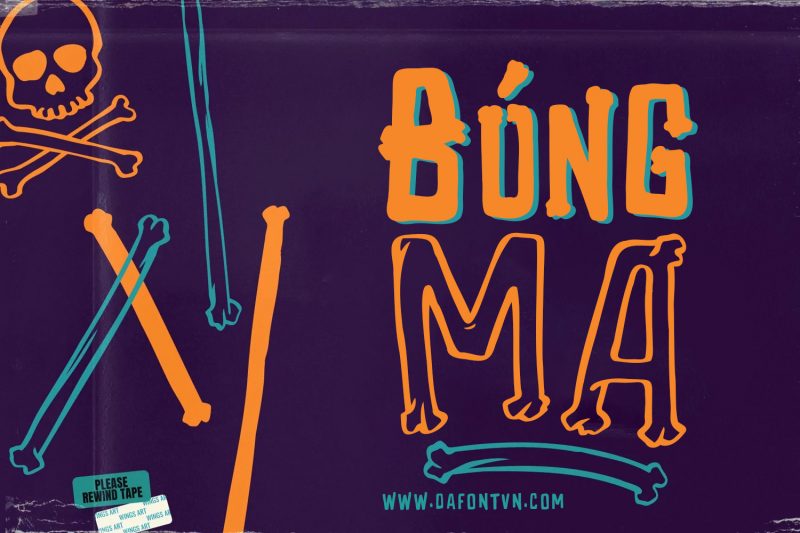 Them Bones: A Fun Novelty Font for Halloween