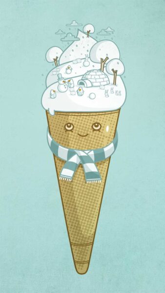 Hình ảnh avatar hài cây kem