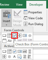Cách làm, cách tạo checklist trong Excel 6