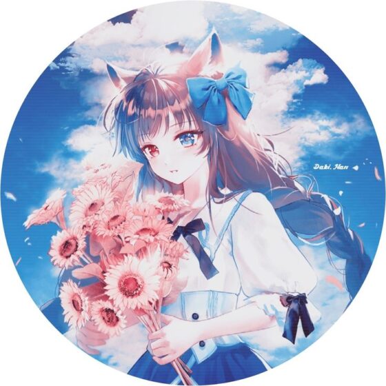 Hình avatar nữ anime và hoa dễ thương, cute nhất