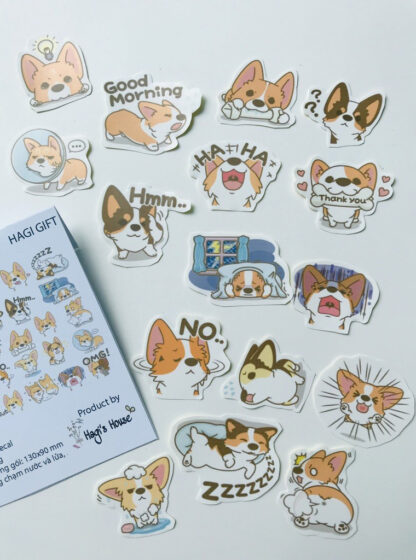 Hình sticker cute con vật dễ thương